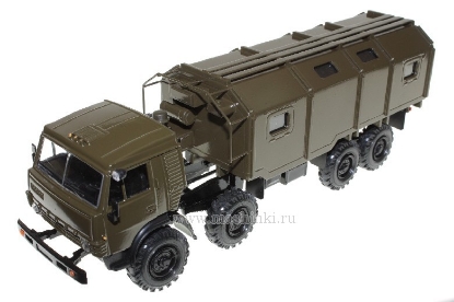 Изображение SCALE 1/43 К-6350С многоцелевой кузов-фургон (К-6350) хаки