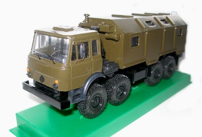 Изображение SCALE 1/43 К-6350С многоцелевой кузов-фургон (У-532341-10) хаки