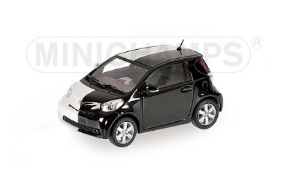 Изображение MINICHAMPS 1/43 TOYOTA IQ GENEVA CAR SHOW 2009 white/black