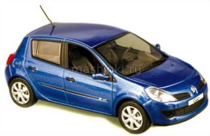 Изображение NOREV 1/43 RENAULT Clio 3 blue