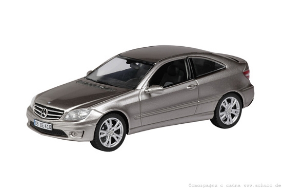 Изображение SCHUCO 1/43 MERCEDES-BENZ CLC silver