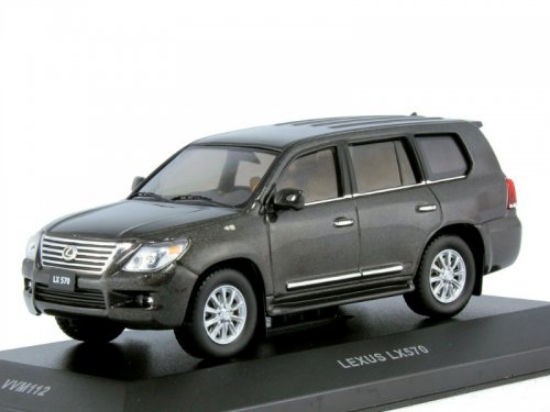 Изображение VVM 1/43 LEXUS LX570 metallic gun grey