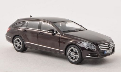 Изображение NOREV 1/43 MERCEDES-BENZ CLS-class  Shooting Brake 2012 brown metallic