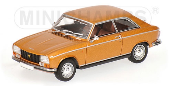 Изображение MINICHAMPS 1/43 PEUGEOT 304 Coupe 1970 gold met