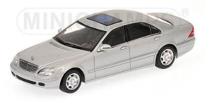 Изображение MINICHAMPS 1/43 MERCEDES-BENZ S-Class (W220) 1998 silver