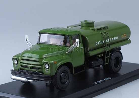 Изображение SSM 1/43 ТСВ-6 цистерна ОГНЕОПАСНО (130) хаки