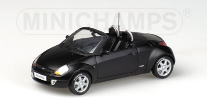 Изображение MINICHAMPS 1/43 FORD Street Ka 2003 matt black fulda