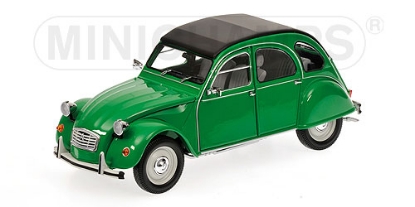 Изображение MINICHAMPS 1/18 CITROEN 2CV 1976 green