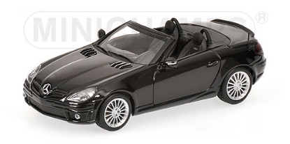 Изображение MINICHAMPS 1/43 MERCEDES-BENZ SLK 55 AMG Roadster (R171) 2008 black