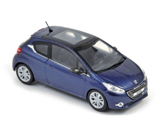 Изображение NOREV 1/43 PEUGEOT 208 3-двери 2012 virtual blue