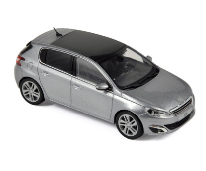 Изображение NOREV 1/43 PEUGEOT 308 5-дверей (новый кузов) 2013 artense grey