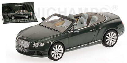 Изображение MINICHAMPS 1/43 BENTLEY Continental GTC 2011 green