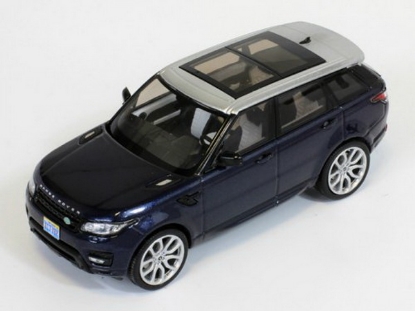 Изображение PREMIUM X 1/43 RANGE ROVER Sport 2014 blue/silver