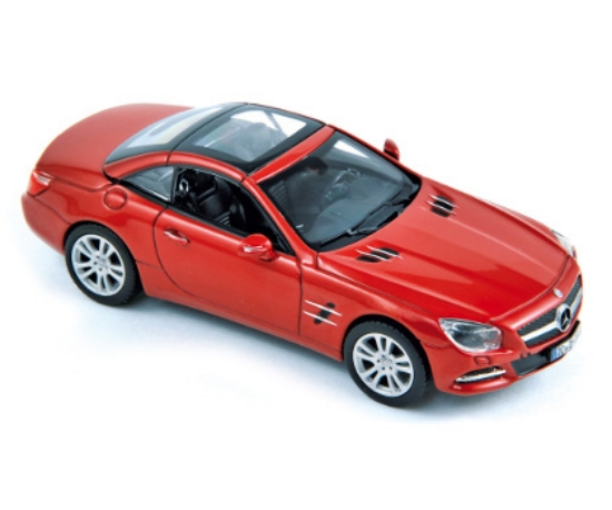 Изображение NOREV 1/43 MERCEDES-BENZ SL500 Cabriolet (R231) 2012 red metallic