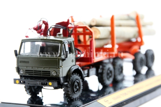 Изображение SCALE 1/43 ТОК-70 ВЕЛМАШ-С лесовоз (К-4310) хаки