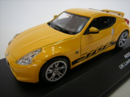 Изображение J-COLLECTION 1/43 NISSAN 370Z 2009 yellow