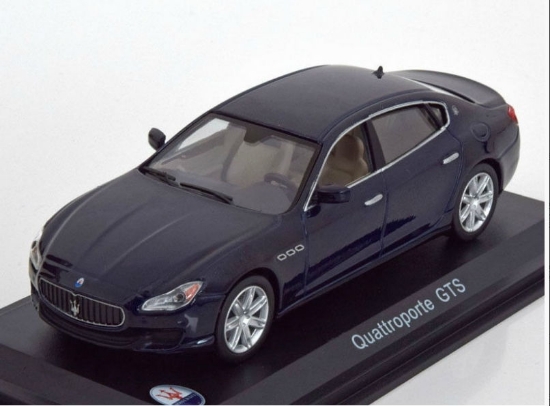 Изображение WHITEBOX 1/43 MASERATI Quattroporte GTS 2014 metallic dark blue