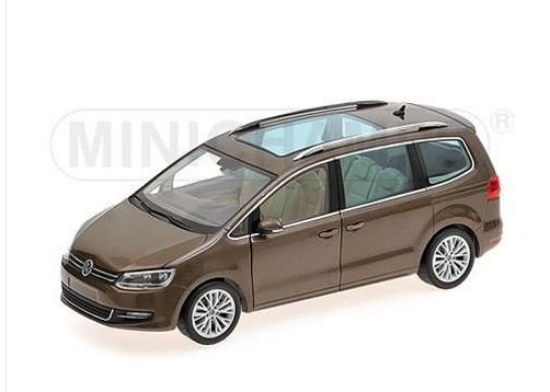 Изображение MINICHAMPS 1/18 VW SHARAN 2010 brown metallic