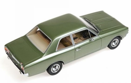 Изображение MINICHAMPS 1/18 OPEL Rekord C Saloon green met