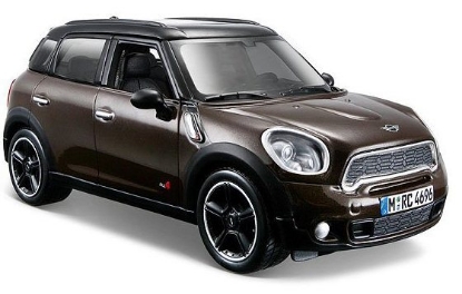 Изображение MAISTO 1/24 MINI Countryman silver/серебристый