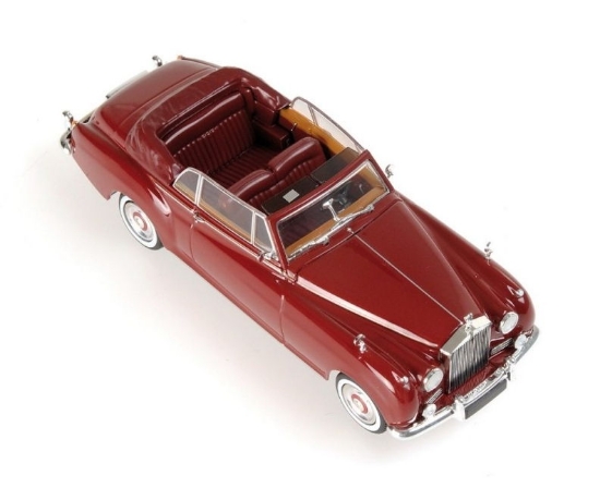 Изображение MINICHAMPS 1/43 ROLLS-ROYCE Silver Cloud II cabriolet 1960 red