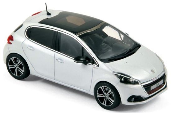 Изображение NOREV 1/43 PEUGEOT 208 (рестайлинг) 2015 nacre white