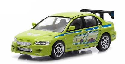 Изображение GREENLIGHT 1/43 MITSUBISHI Lancer Evo VII (к/ф Двойной Форсаж) 2002