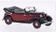 Изображение NEO 1/43 WANDERER W240 Convertible 1935 dark red/black