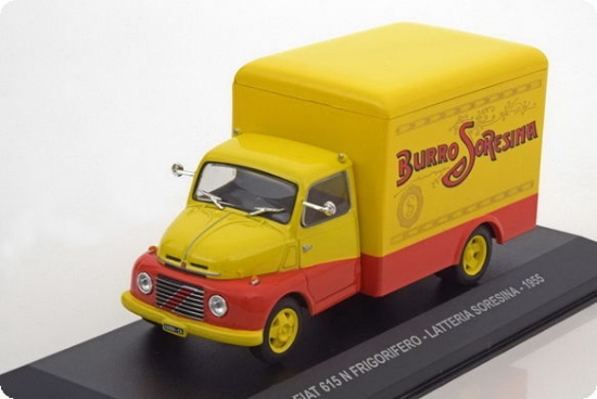 Изображение ALTAYA 1/43 FIAT 615N Frigorifero LATTERIA SORESINA 1955 yellow/red