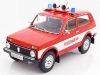 Изображение MODELCAR 1/18 В-2121 НИВА/NIVA Feuerwehr (пожарный) 1985 red/white