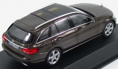 Изображение NOREV 1/43 MERCEDES-BENZ C-Klasse Estate Exclusive (S205) 2014 brown metallic