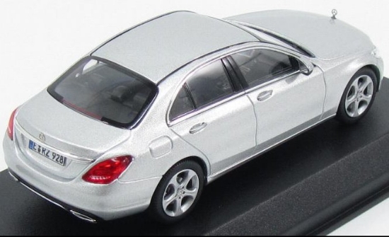 Изображение NOREV 1/43 MERCEDES-BENZ C-Class Exclusive (W205) 2014 silver