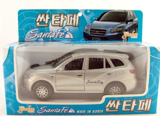 Изображение KOREA-MODELS 1/32 HYUNDAI Santa Fe в ассорт.