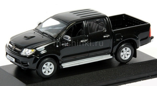 Изображение MINICHAMPS 1/43 TOYOTA Hilux 2006 black