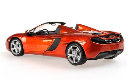 Изображение MINICHAMPS 1/43 McLAREN MP4-12C Spider 2012 orange metallic