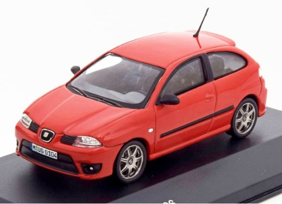 Изображение WHITEBOX 1/43 SEAT Ibiza Cupra TDi 2006 red