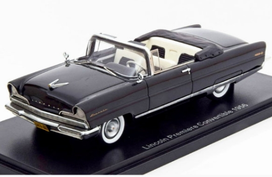 Изображение NEO 1/43 LINCOLN Premiere Convertible 1956 black