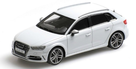 Изображение MINICHAMPS 1/43 AUDI S3 Sportback 2013 white