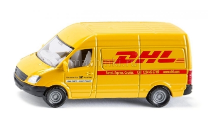 Изображение SIKU 1/64 Фургон почтовый DHL желтый