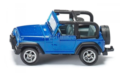 Изображение SIKU 1/64  JEEP Wrangler в ассорт. синий/серый