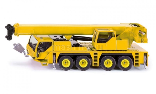 Изображение SIKU 1/55 CAMION Grue автокран красный/желтый