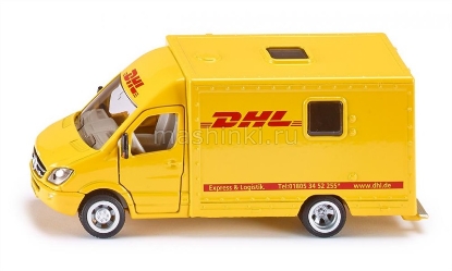 Изображение SIKU 1/50 MERCEDES-BENZ Sprinter почтовый фургон DHL желтый