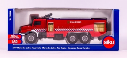 Изображение SIKU 1/50 MERCEDES-BENZ Zetros 2733 пожарный