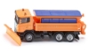 Изображение SIKU 1/87 SCANIA снегоуборочный пескоразбрасыватель желтый