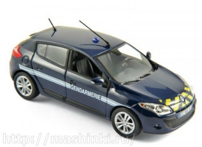 Изображение NOREV 1/43 RENAULT Megane III Gendarmerie жандармерия Франции 2012