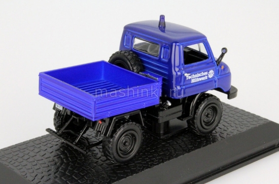 Изображение ATLAS 1/43 MERCEDES-BENZ UNIMOG U411 1956 blue