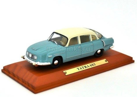 Изображение ATLAS 1/43 TATRA 603 1-я серия 1960 blue/white