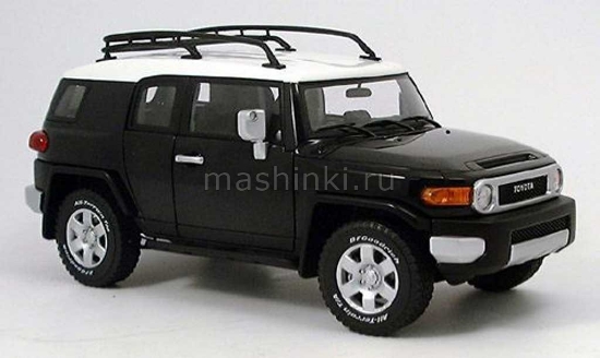 Изображение MODEL WORLD 1/32 TOYOTA FJ Cruiser откр. двери черный