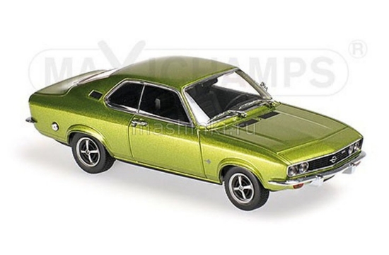 Изображение MAXICHAMPS 1/43 OPEL Manta A 1970 green metallic