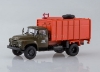 Изображение АИСТ 1/43 КО-413 (ЗИЛ-130) поздний хаки/оранжевый